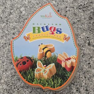 William Sonoma Nordic Ware Backyard Bugs Cakelet Baking‎ Mold Pan Non Stick